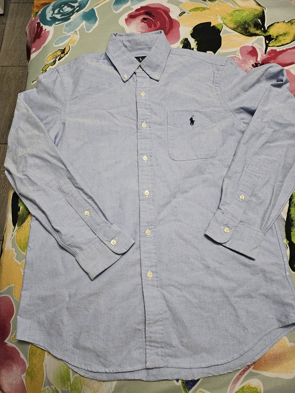 Polo by Ralph Lauren Light Blue Oxford Button-Down Shirt - Men